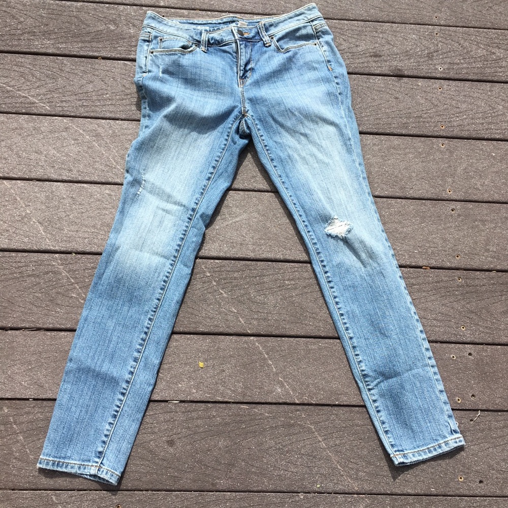LOFT Light Blue Skinny Jeans